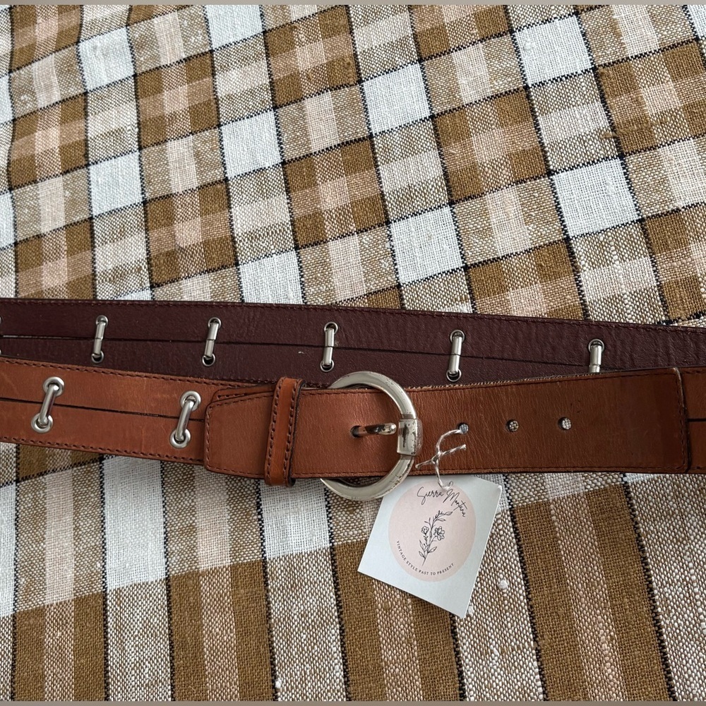 CALVIN KLEIN LEATHER BELT size L. - Picture 10 of 11